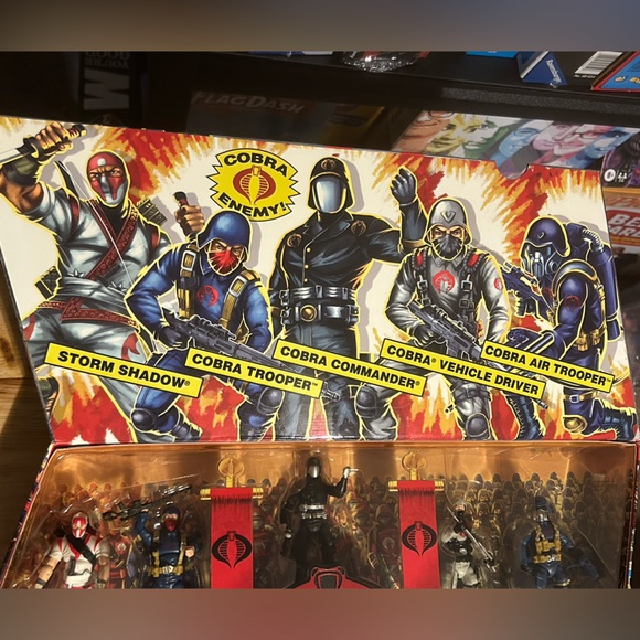 GI Joe Cobra 5 Pack Vintage Action Figures